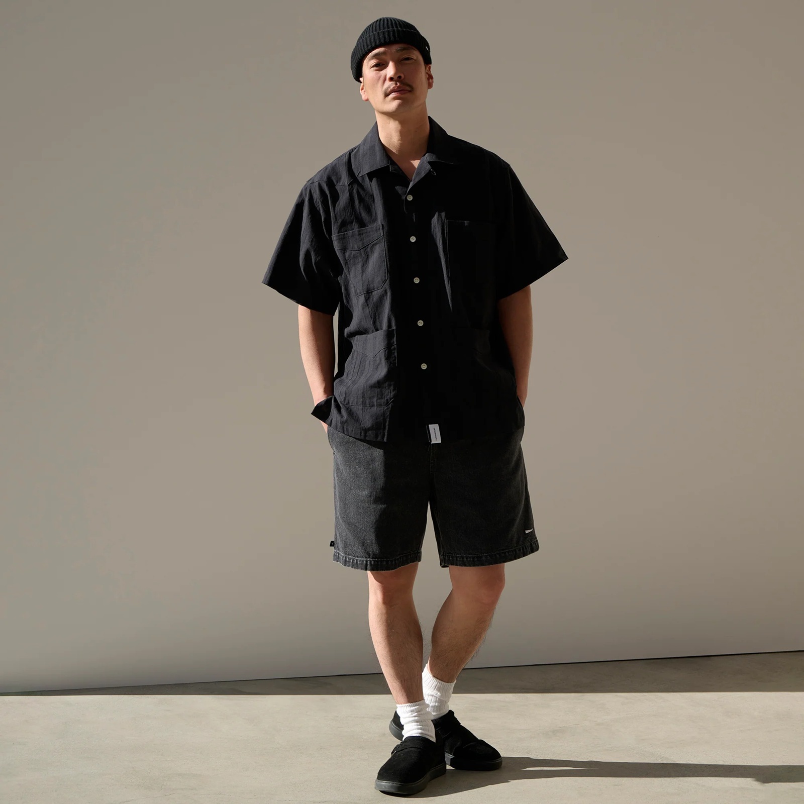 DESCENDANT SHORE DENIM BEACH SHORTS2点セット DESCENDANT/SHORE DENIM BEACH SHORTS (INDIGO)