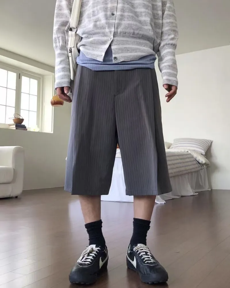 lauren條紋鑰匙圈百慕達短褲