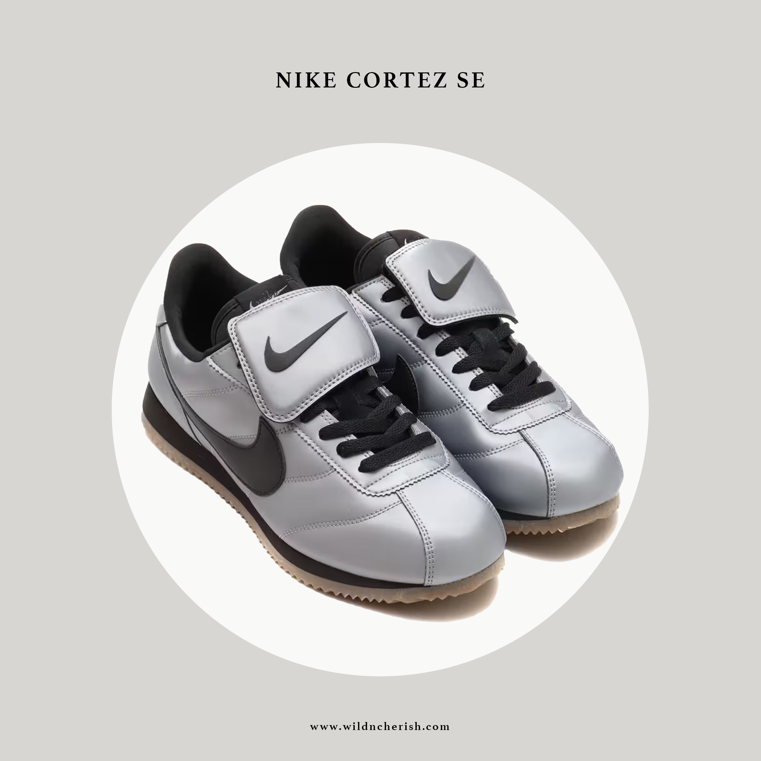 預訂 | Nike Cortez SE 銀灰色