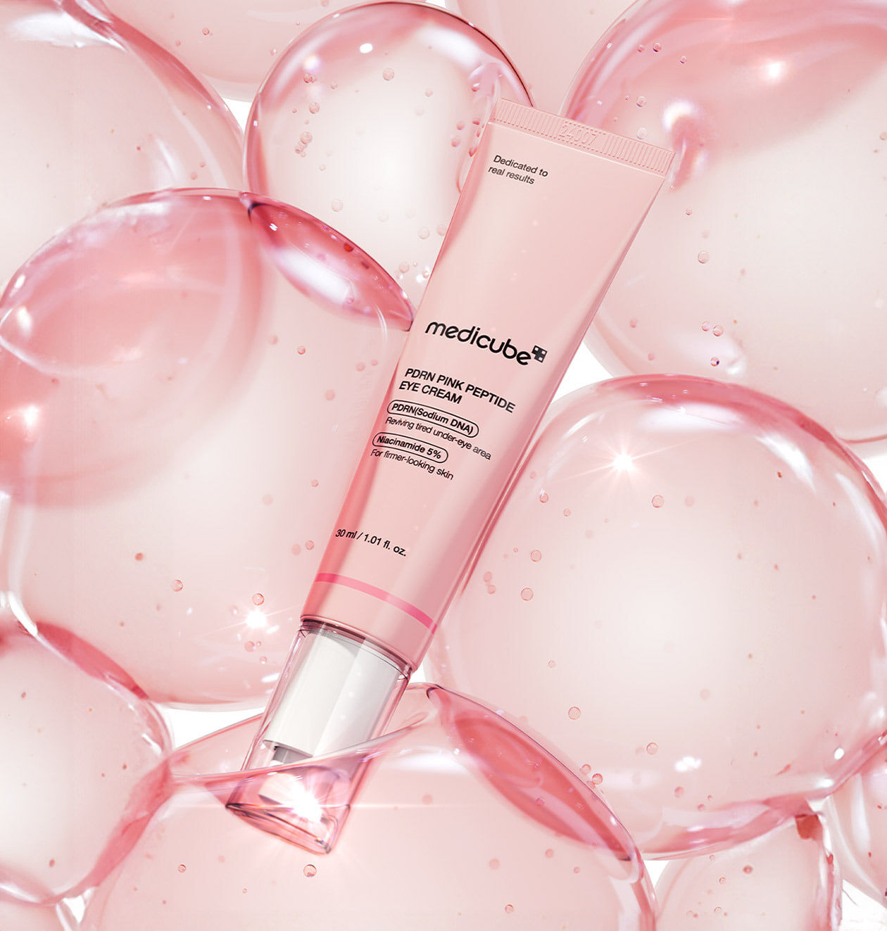 Medicube PDRN Pink Peptide Eye Cream 粉紅胜肽眼霜30ml