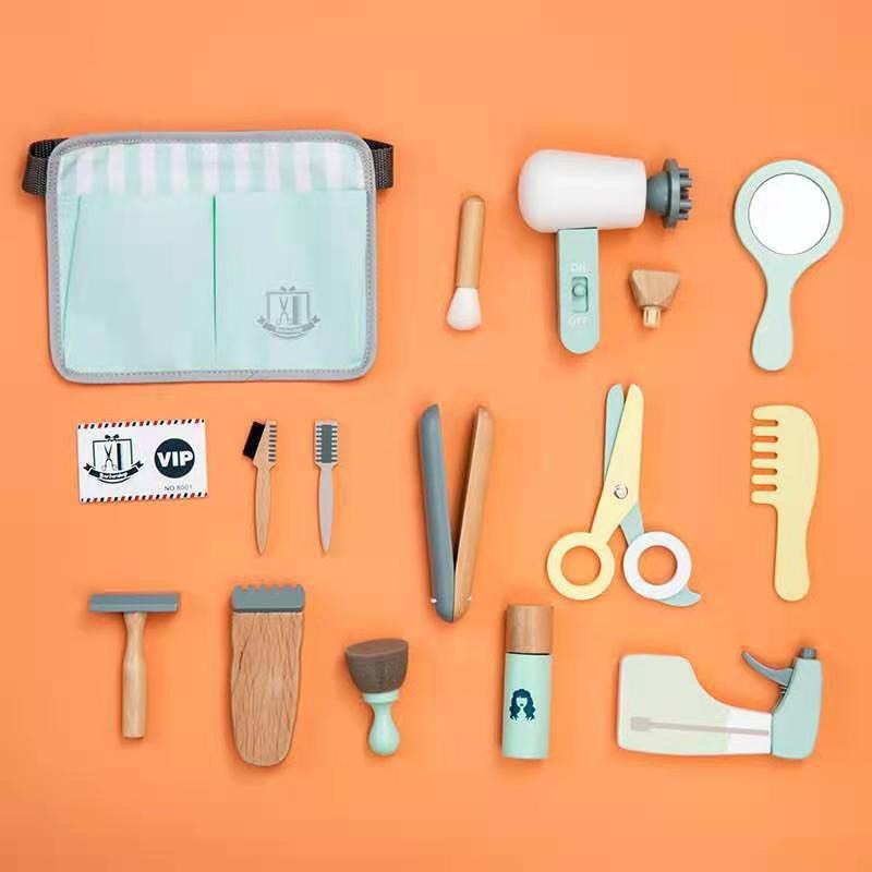 木製理髮師玩具組