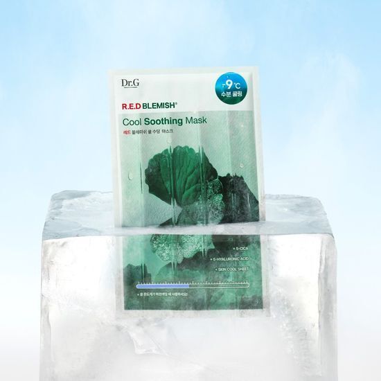 [ Dr.G ] Red Blemish Cool Soothing Mask