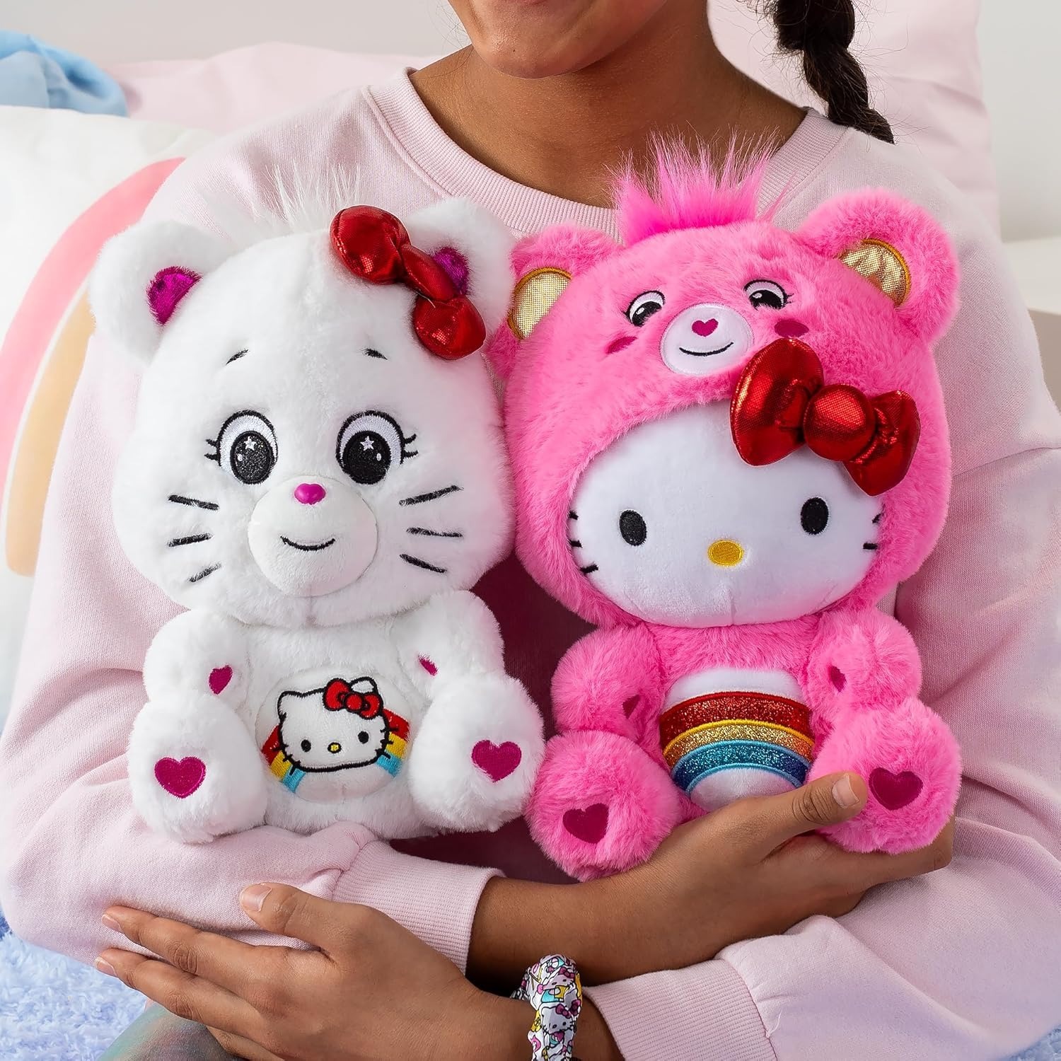 【現貨】Hello Kitty x Care Bears G062507 毛公仔套裝