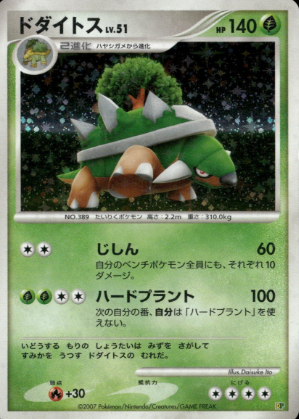 POKEMON JAPANESE DP TORTERRA