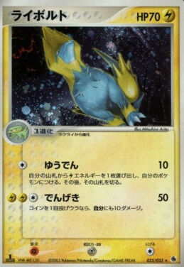 POKEMON JAPANESE 025/055