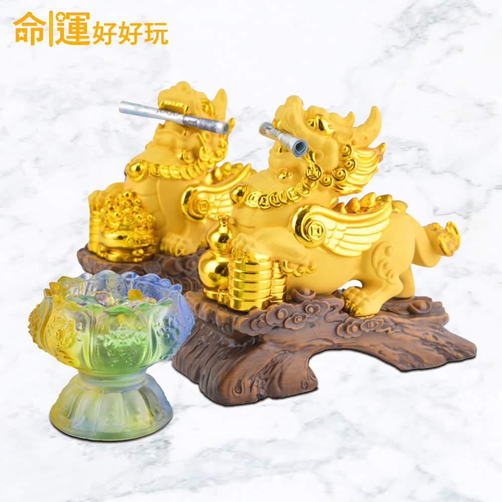 【命運好好玩】財寶霸王吸金貔貅擺鎮 (廠商直出、不參加免運及滿額贈優惠)