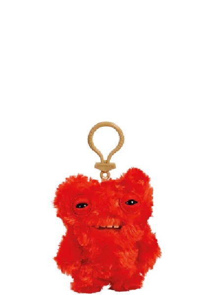 Fuggler Key Ring S3 Munch Munch (Red) 毛絨掛飾系列-吧唧怪 (紅色)