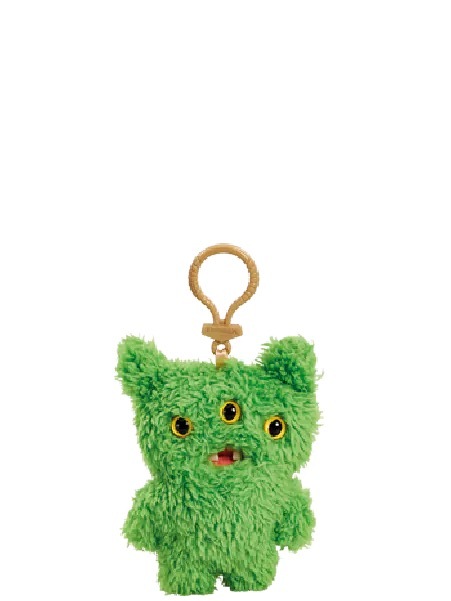 Fuggler Key Ring S3 Reek-O (Green) 毛絨掛飾系列-三眼臭味怪(綠色)