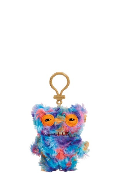 Fuggler Key Ring S3 Mr Buttons (Multi) 毛絨掛飾系列-按鈕怪 (混色)