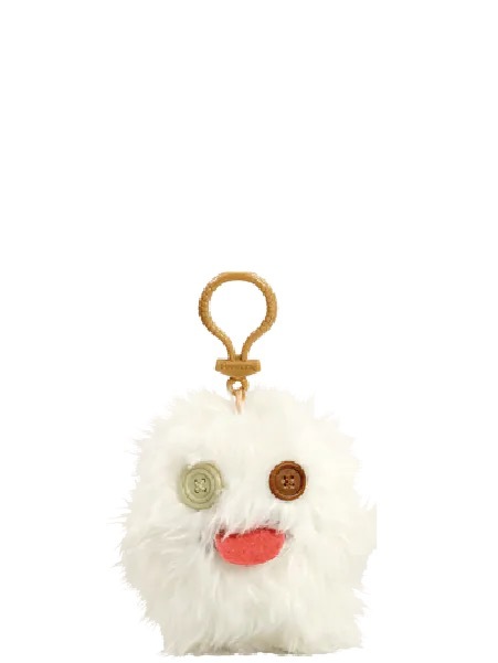 FugglerKey Ring S3 Oogah Boogah (White) 毛絨掛飾系列-惡搞怪( 白色)