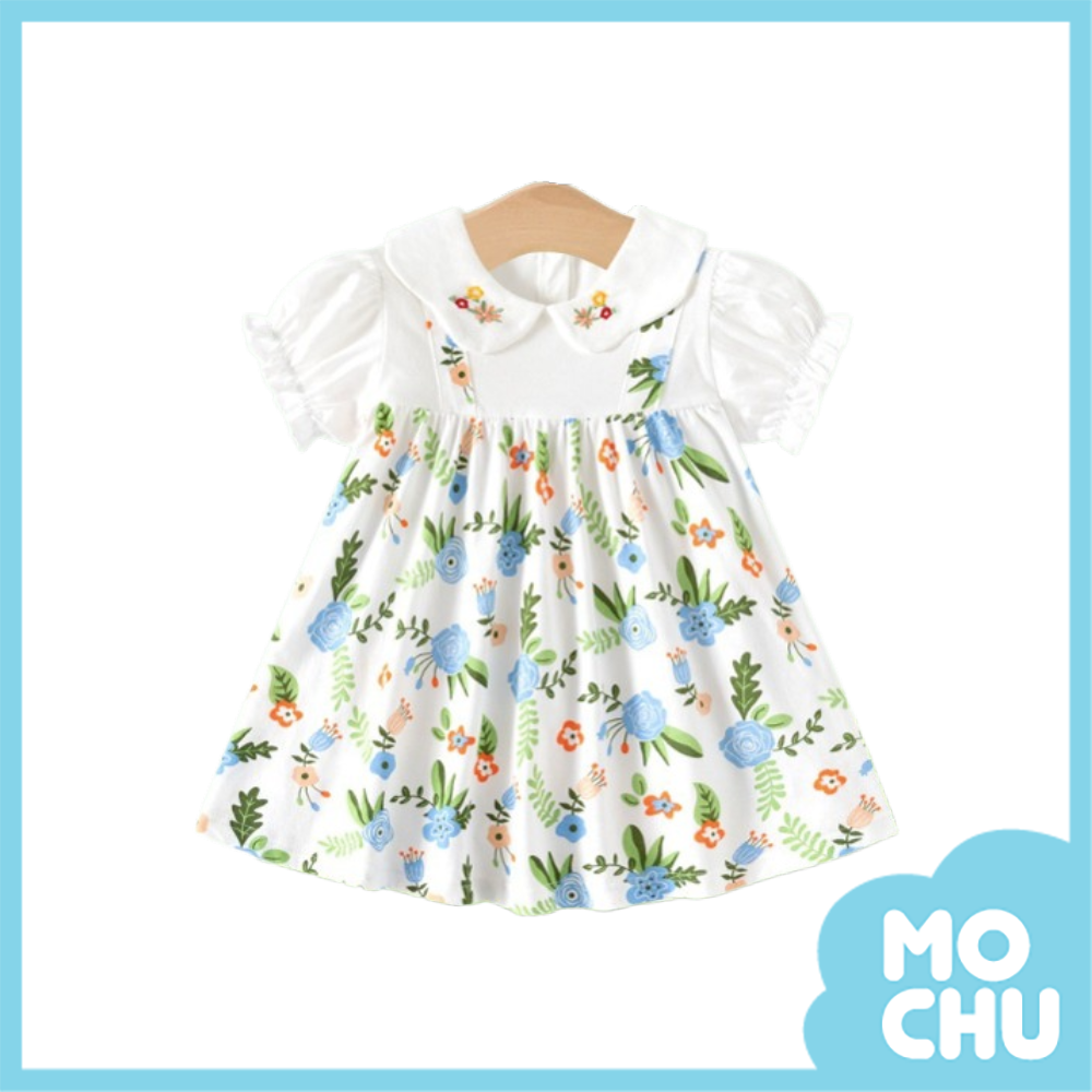 花海短袖公主裙(二色)