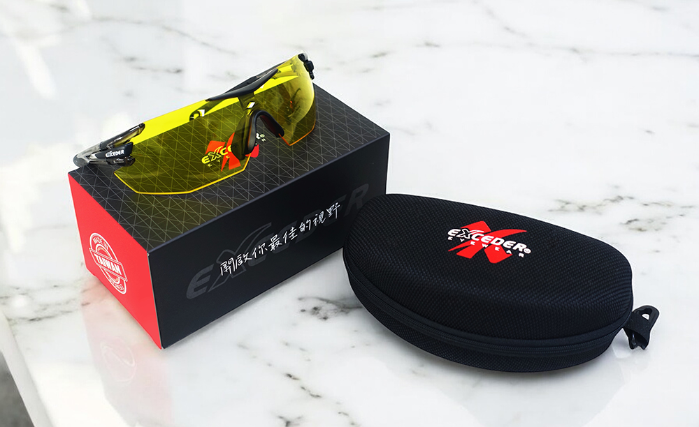 黃色鏡片運動眼鏡