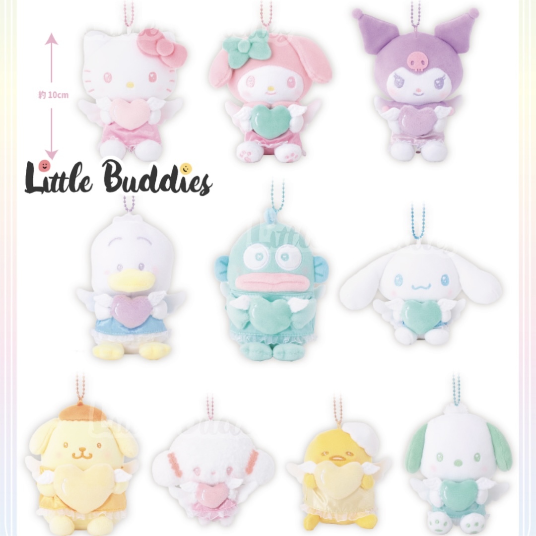 日本限定 Sanrio 抱心天使系列 公仔匙扣