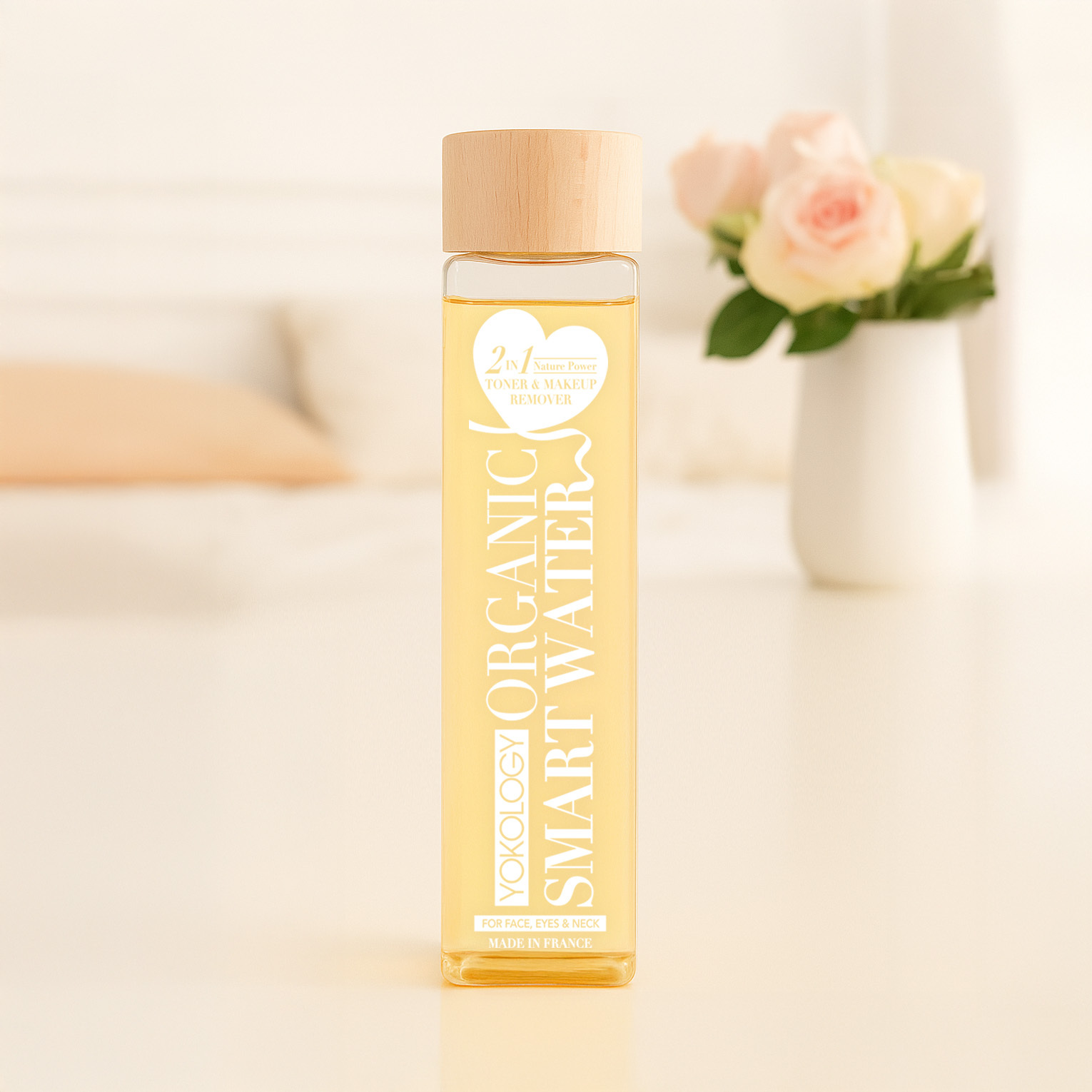 法國研創‧2合1天然有機抗敏‧卸妝爽膚護膚水 2 in 1 Organic Smart Water (200ml)