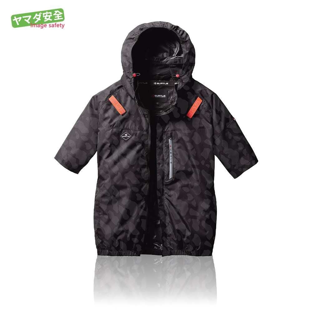 AC2066-66 短袖衣服 迷彩黑