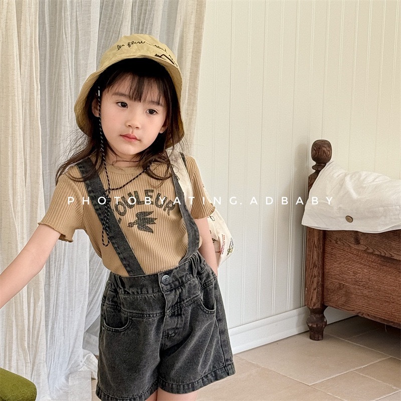 兩色2way俏皮吊帶褲