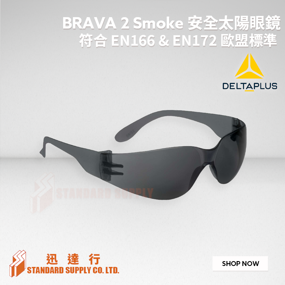 Delta Plus - BRAVA 2 Smoke 安全太陽眼鏡