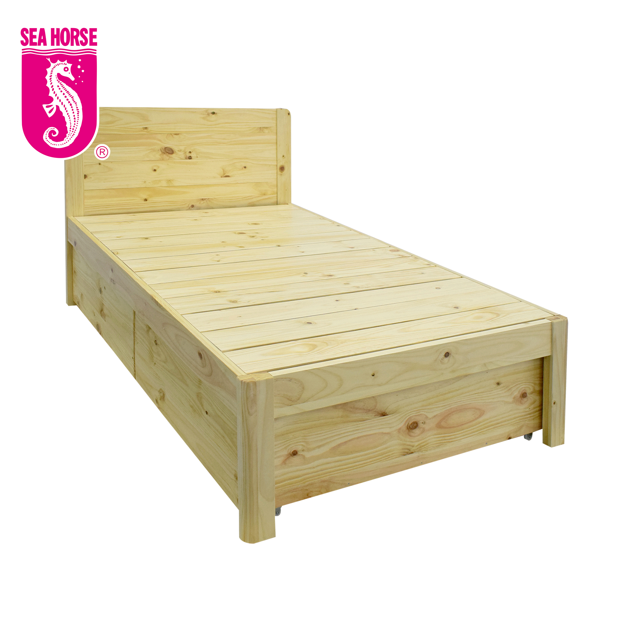 新西蘭松木兩櫃桶床架