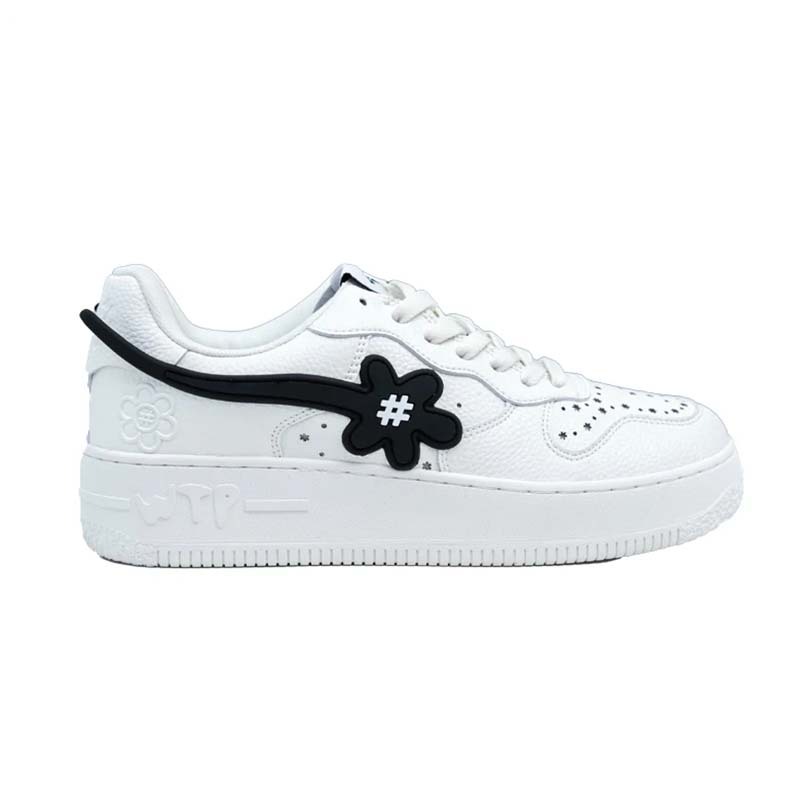 Water The Plant “GR” GOAT Kicks | White 刺繡小花鞋 白色 男女款 WTP-11 [台灣現貨]