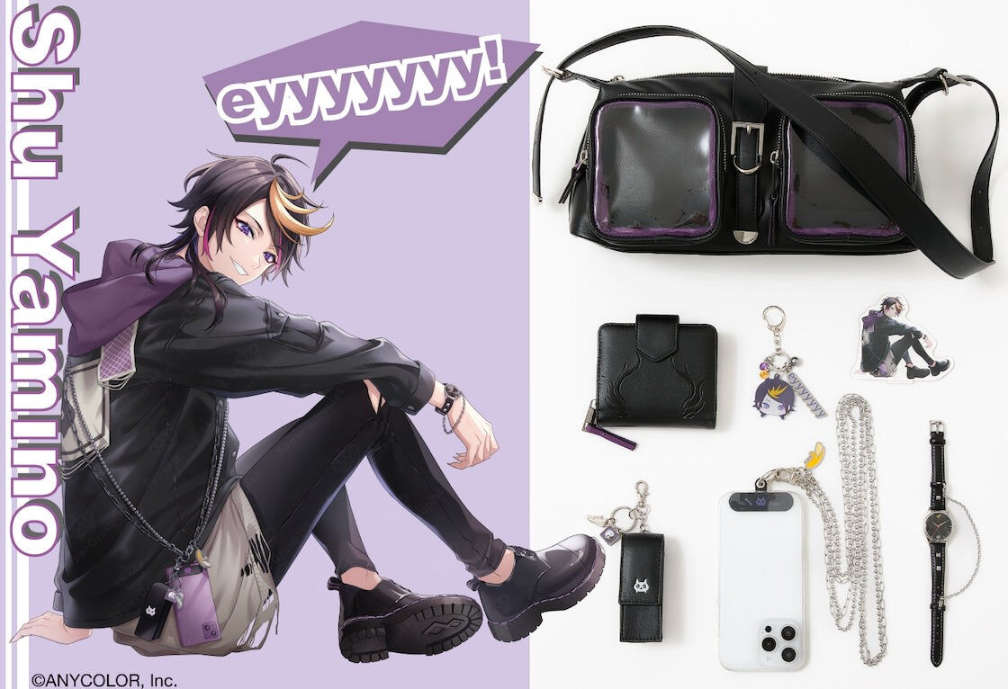 「官方代購」NIJISANJI EN Shu Yamino闇ノシュウ X Super-groupies GOODS