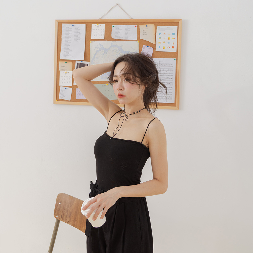 Spaghetti-shoulder Bra Top vest with four colors for sale【01041922】in stock+pre-order