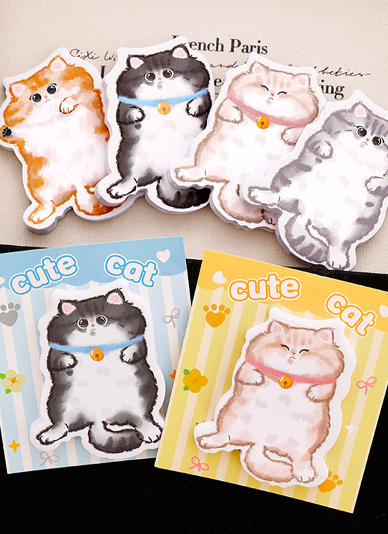 貓咪異型便利貼 A3014