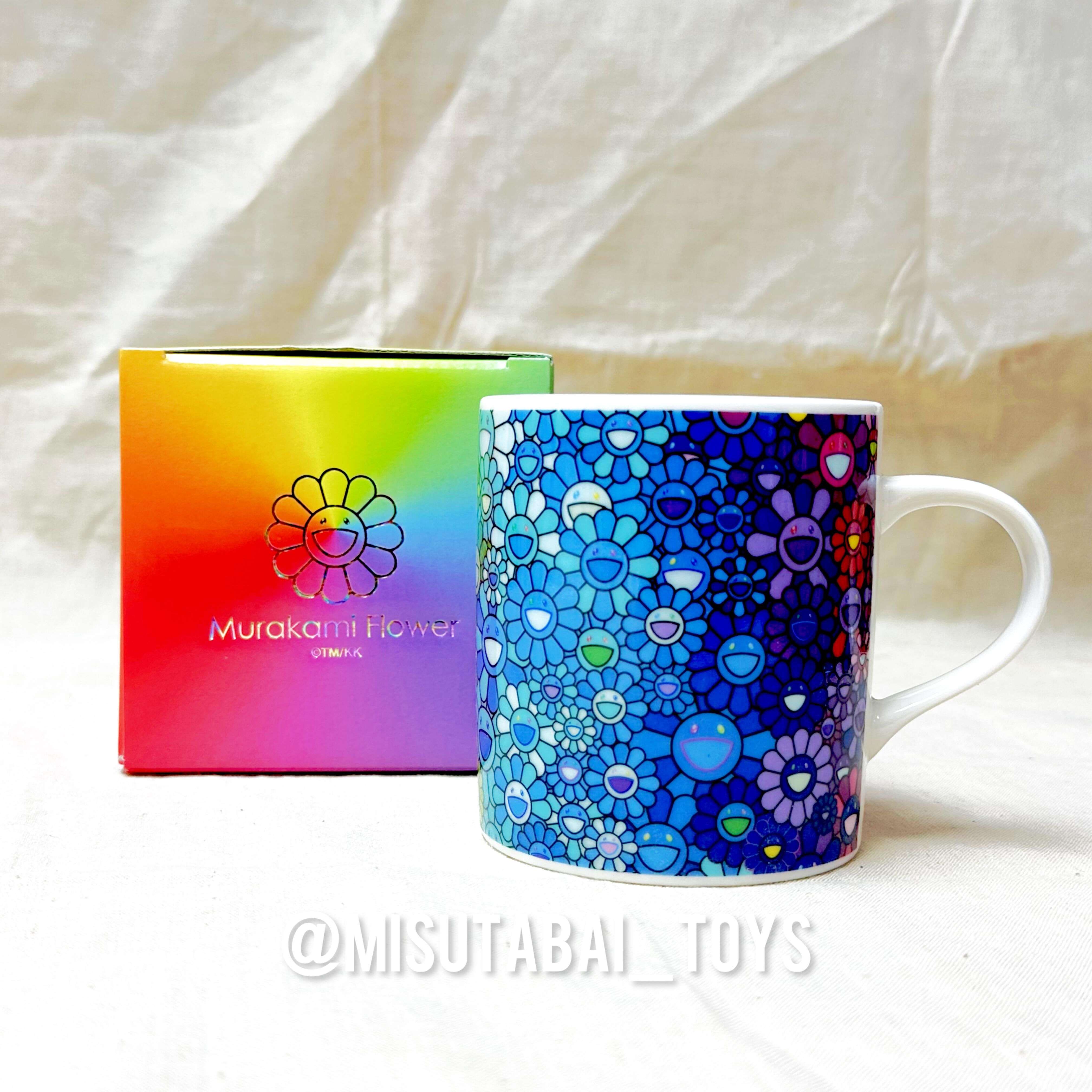 Murakami Rainbow Flower Field Mug
