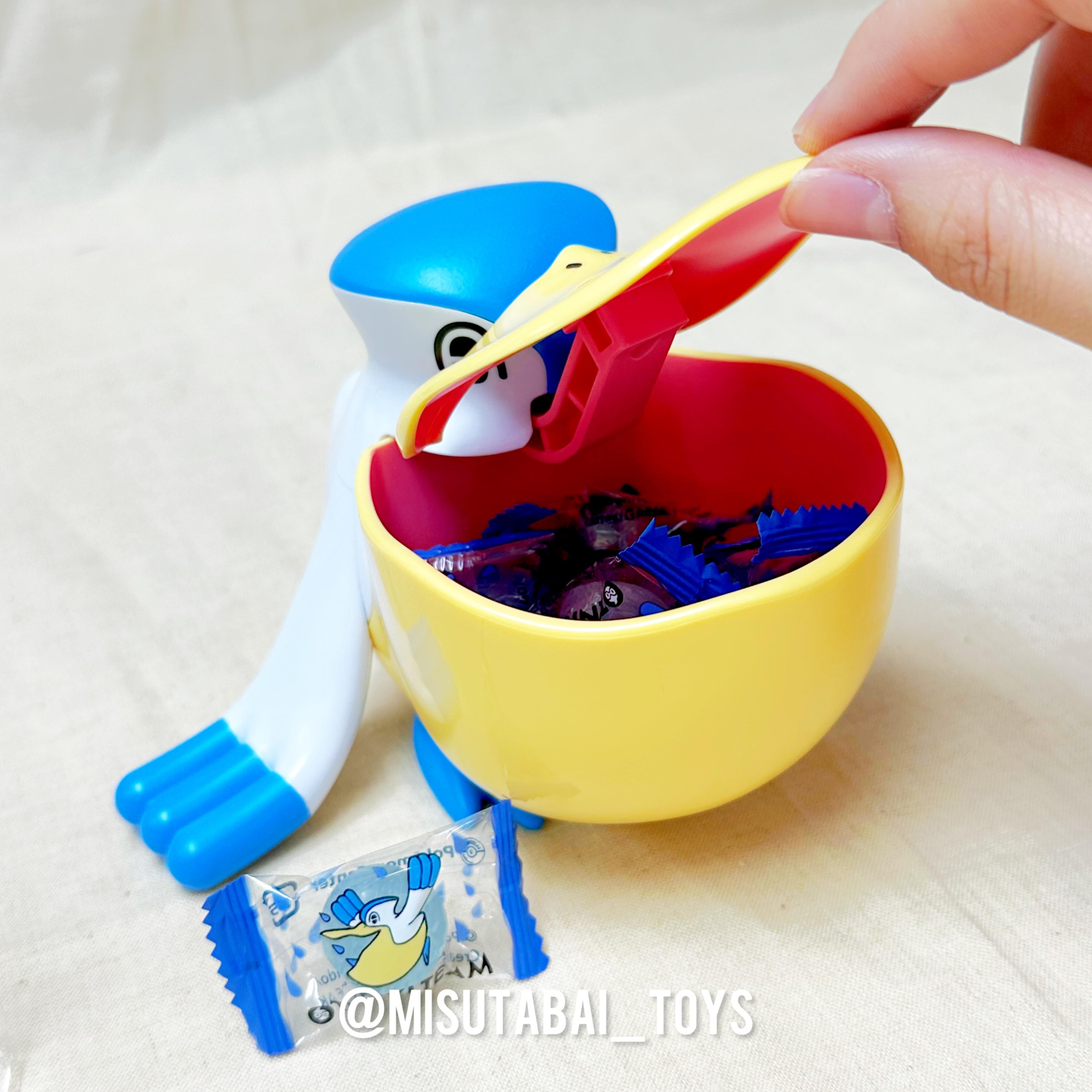 Pokemon Center Original Pelipper Candy Dish With Candy Otenki Team