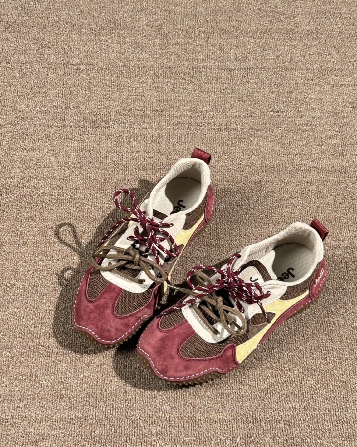 JEEP 吉普 復古 德訓鞋 透氣 雙鞋帶 MIU系 3色