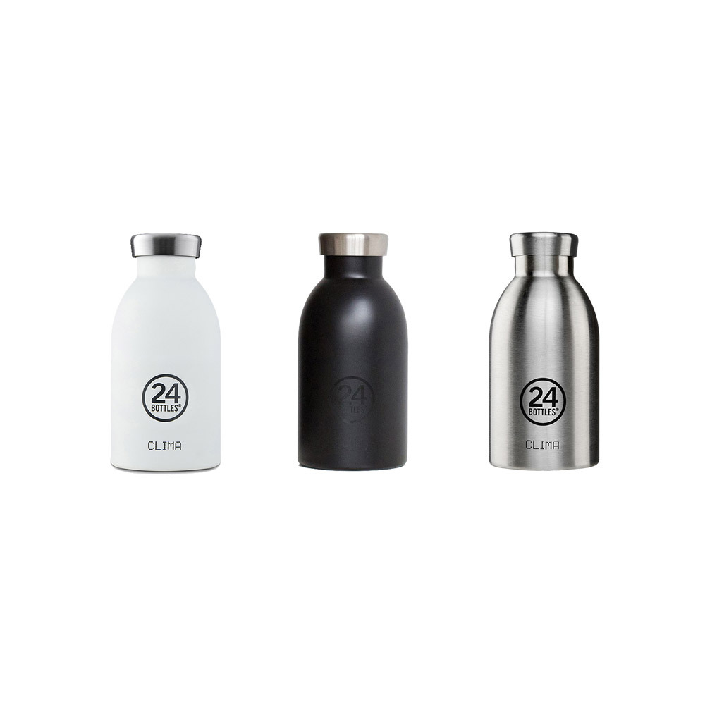 義大利 24Bottles 不鏽鋼雙層保溫瓶 330ml / 經典系列