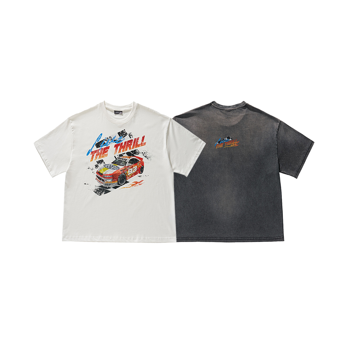 Sense Racing Print SS 賽車印花寬短短袖 2色
