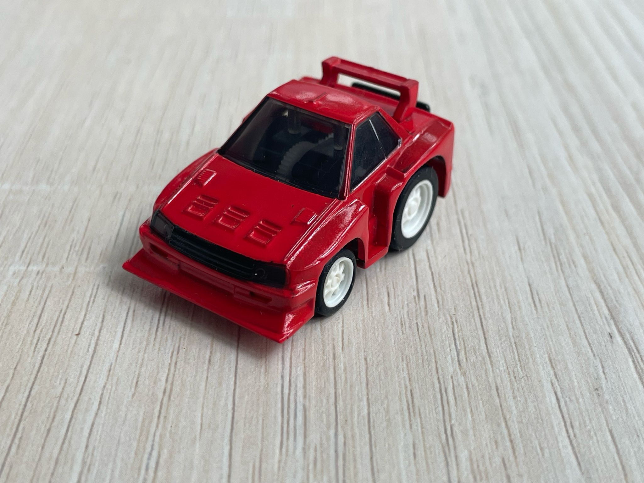 CHORO Q CHIBIKKO NISSAN SKYLINE SUPER SILHOUETTE RED