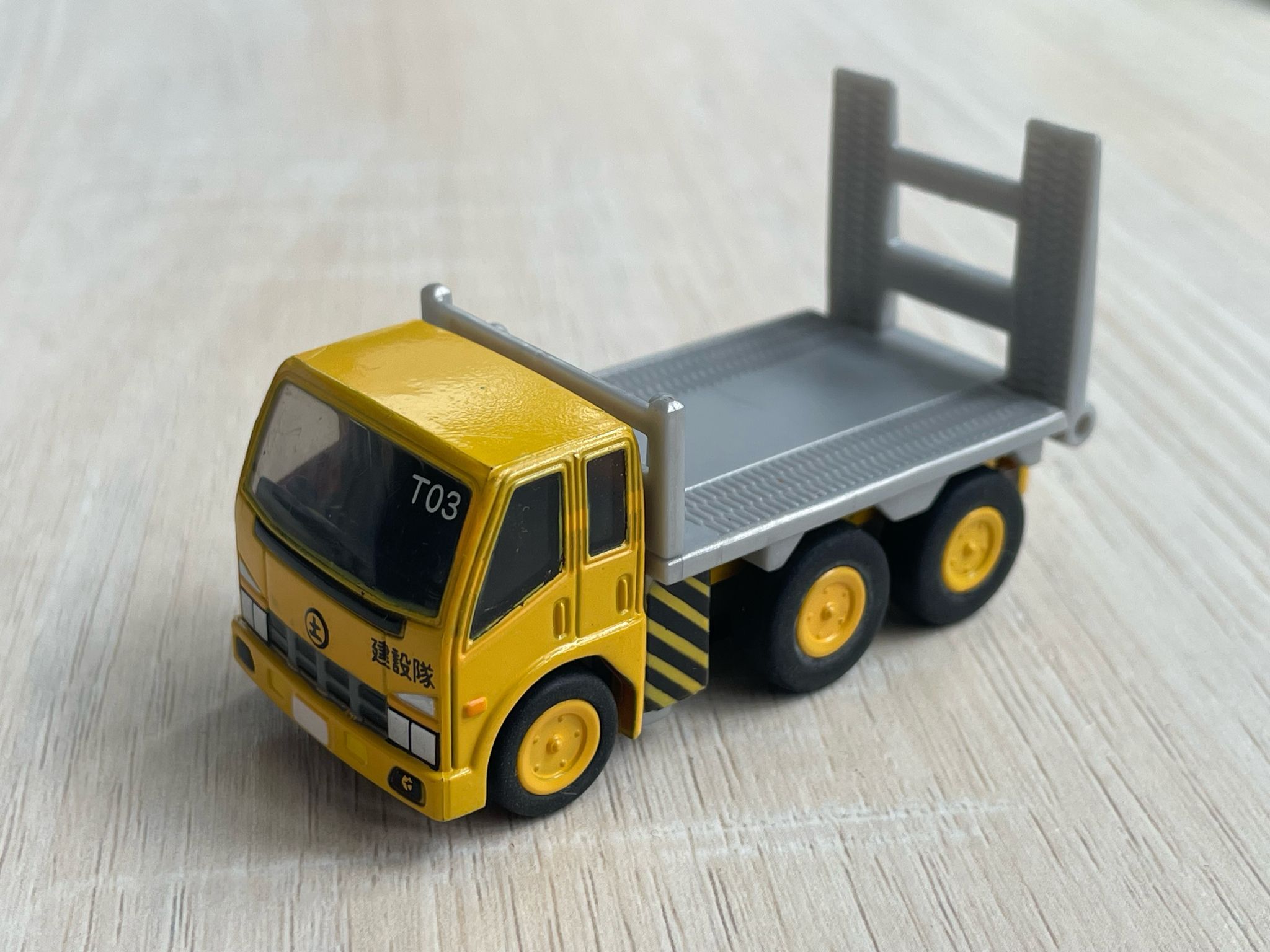 CHORO Q CONSTRUCTION TEAM TRANSPORTER YELLOW