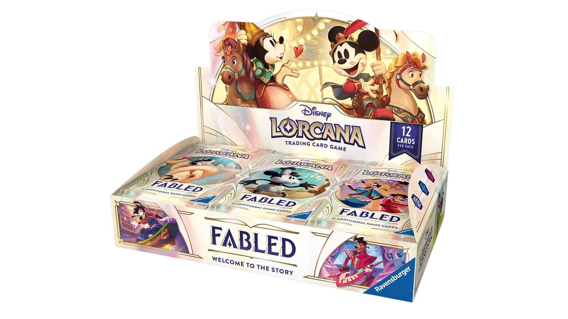 迪士尼 LORCANA 集換式卡片遊戲 : Set 9 - Fabled 擴充包（原盒）
