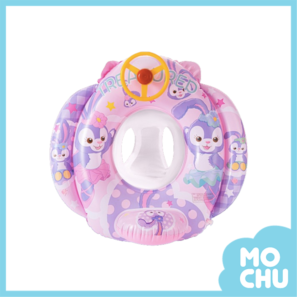 芭蕾兔方向盤座式泳圈