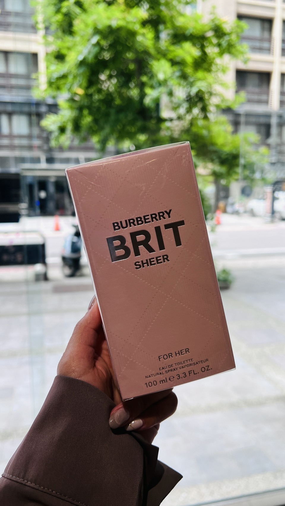 BURBERRY  BRIT SHEER  粉紅風格女性淡香水100ML