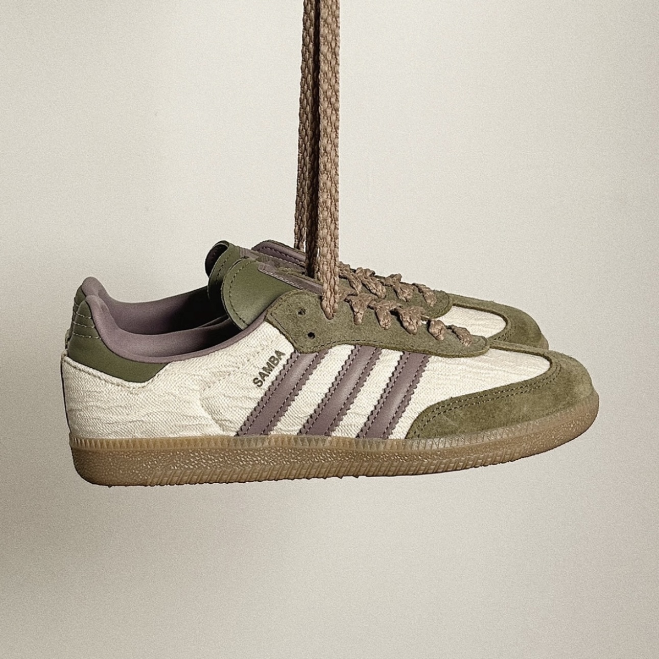 ADIDAS ORIGINALS SAMBA OG 綠野仙蹤 芋頭紫 綠 休閒 森巴 JP5675