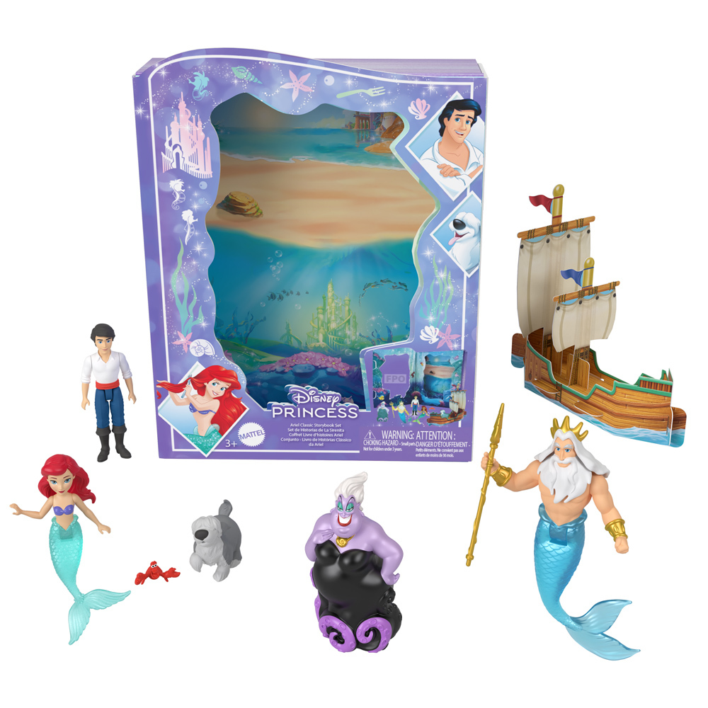 迷你迪士尼公主-小美人魚經典人物故事書系列