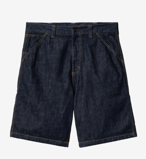 CarharttWip  OG 單膝短褲 水洗深藍色  JUN25