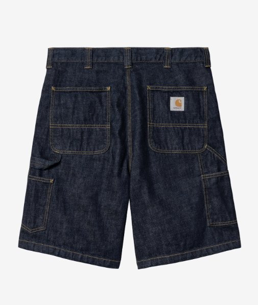 CarharttWip  OG 單膝短褲 水洗深藍色  JUN25