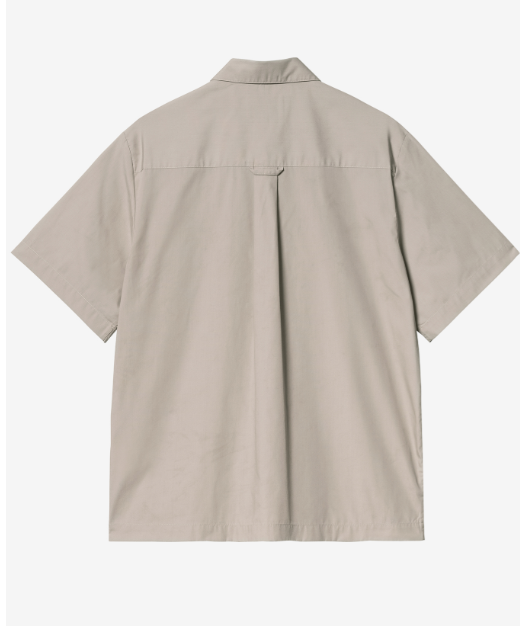 CarharttWip  S/S 短袖工藝襯衫  米色   JUN25
