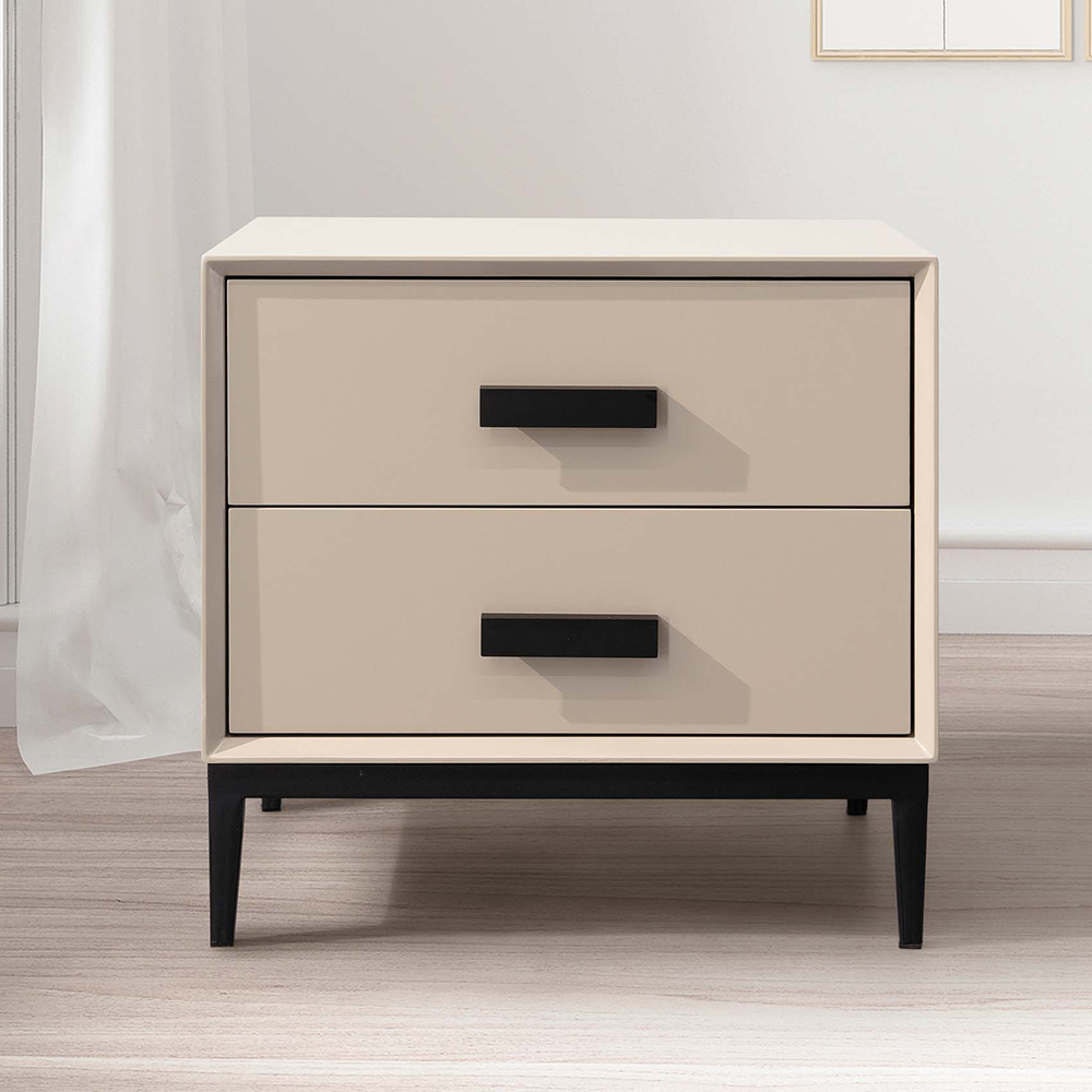 桑塔1.7尺床頭櫃/二抽收納櫃/置物小邊櫃/小茶几