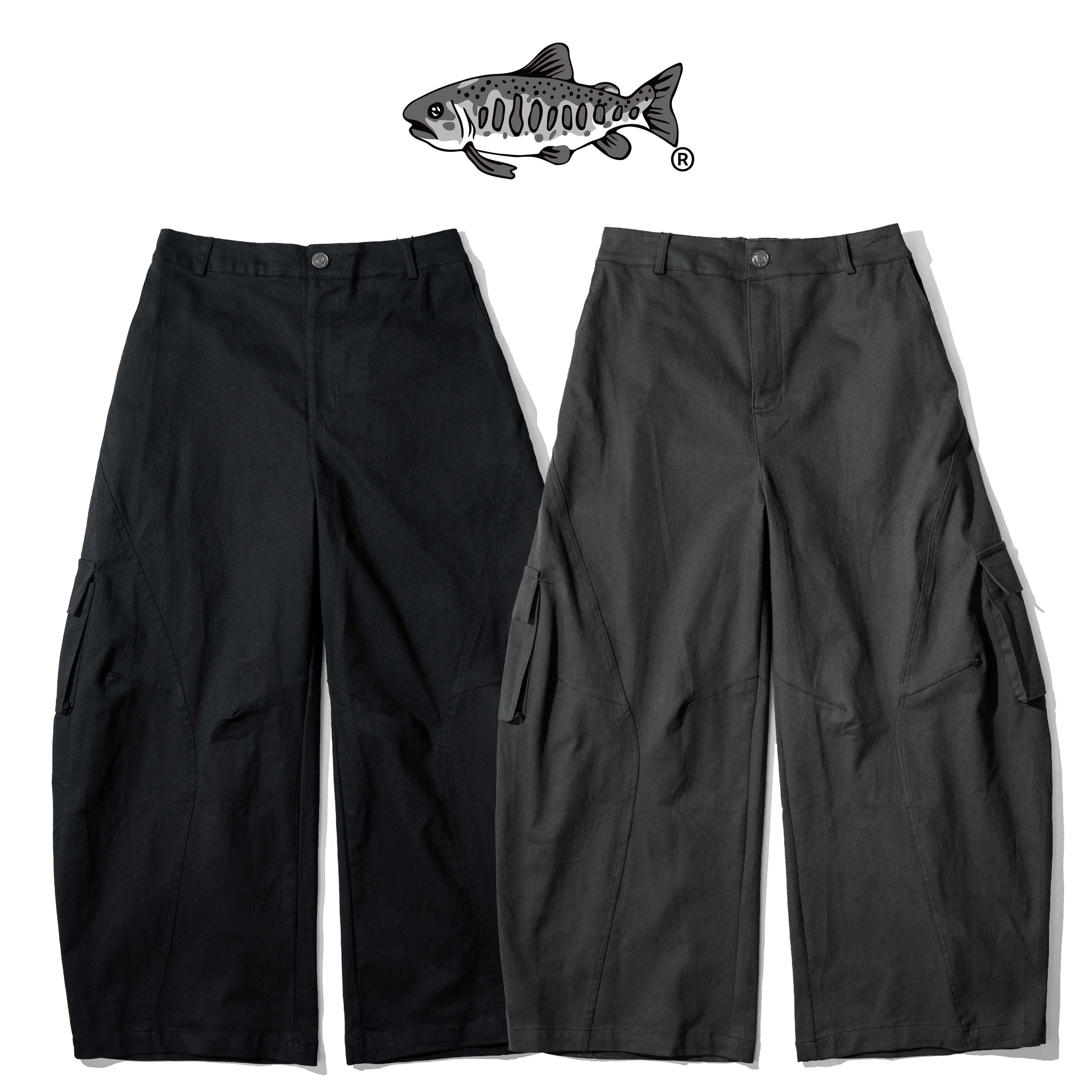 AGILITY Curved Cargo Pants 彎刀 闊腿 大口袋 長褲 [P58]