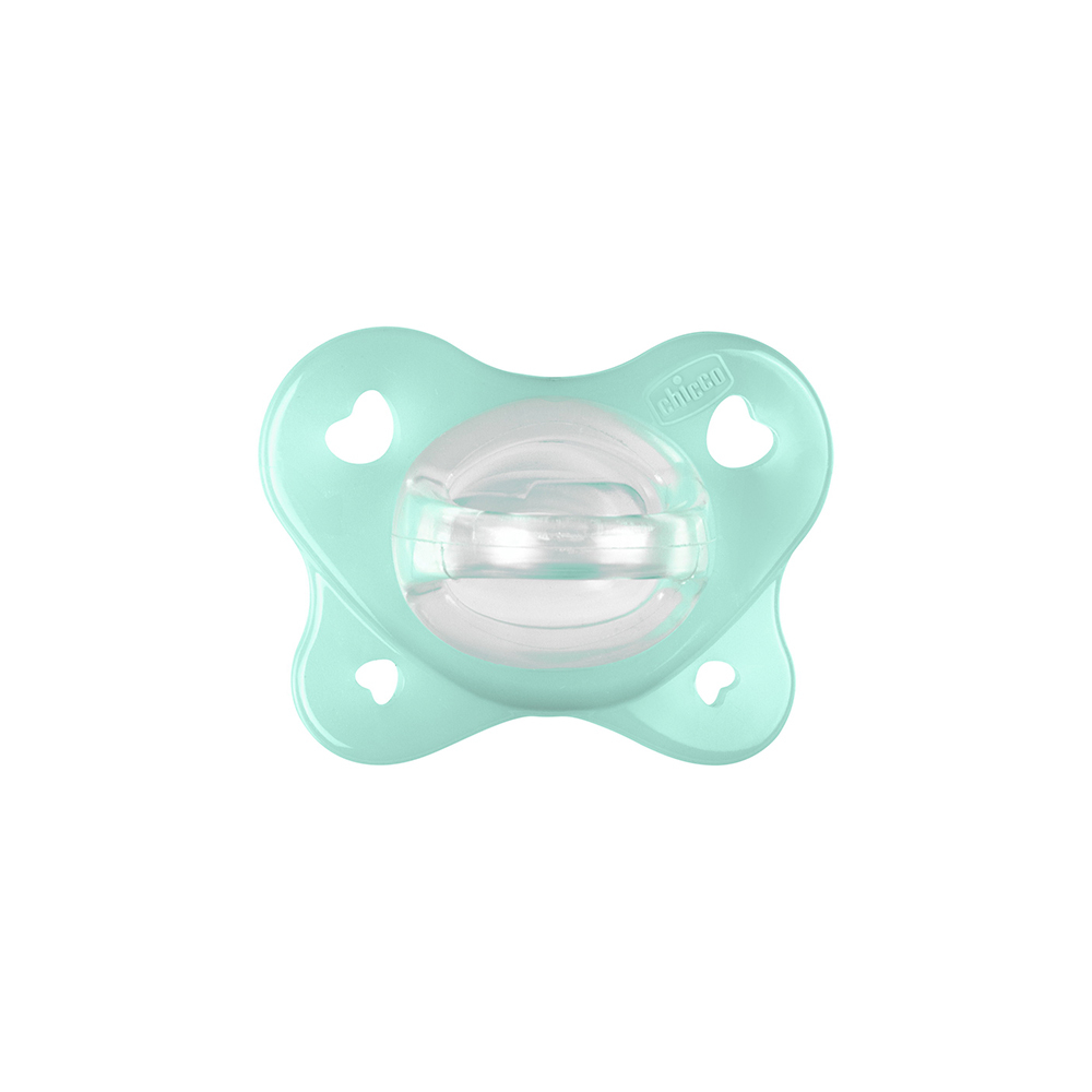 雙倍柔軟矽膠拇指型安撫奶嘴1入組(初生-0-2個月)