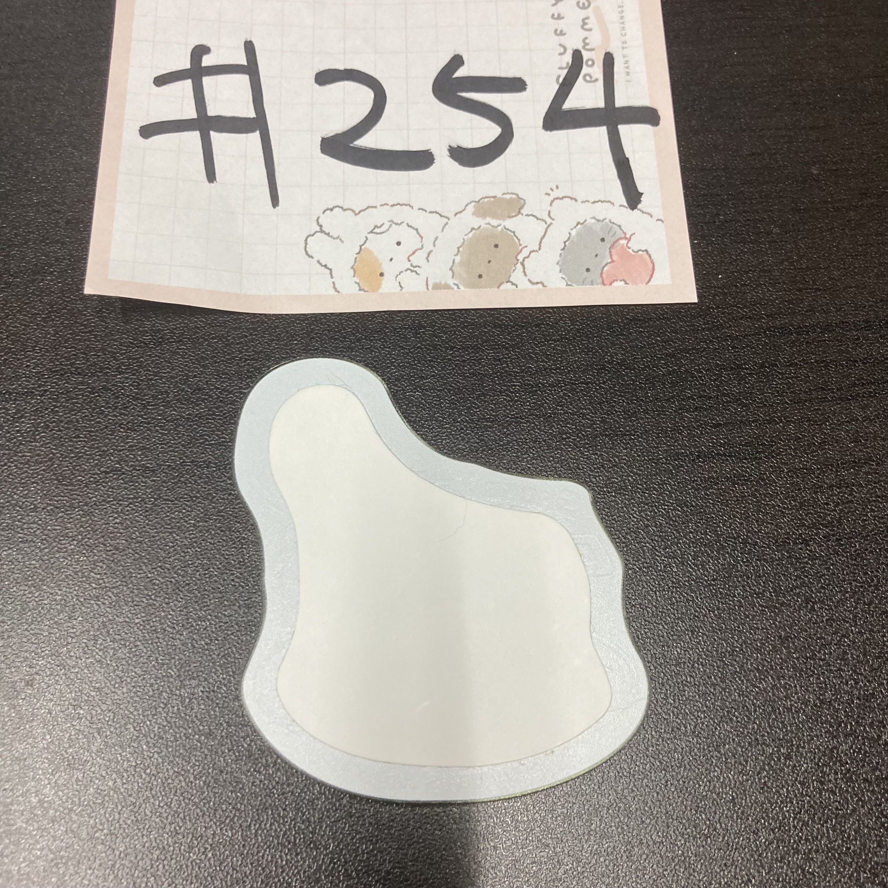 咒術迴戰 硝子 膠牌 貼紙 #255