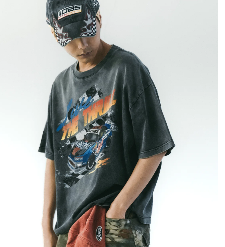 [現貨] Sense Racing Print SS Dull Black | M25-T06DB