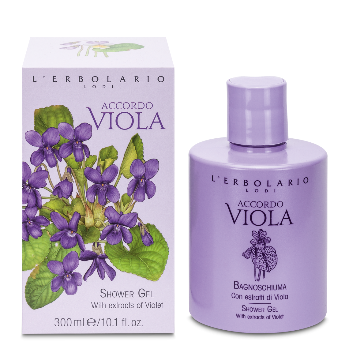 紫羅蘭香氛沐浴露