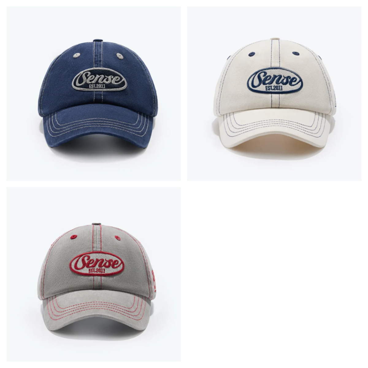 [現貨] Sense Race Cup Cap (Navy , Grey , Ivory ) | M25-ACC01