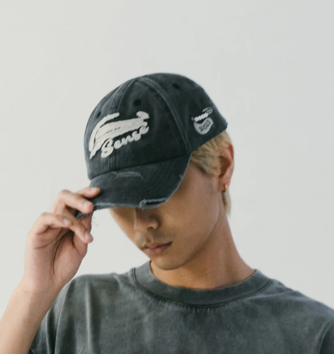[現貨] Sense OG Logo Washed Quilted Cap (Black , Red , Yellow ) | M25-ACC02