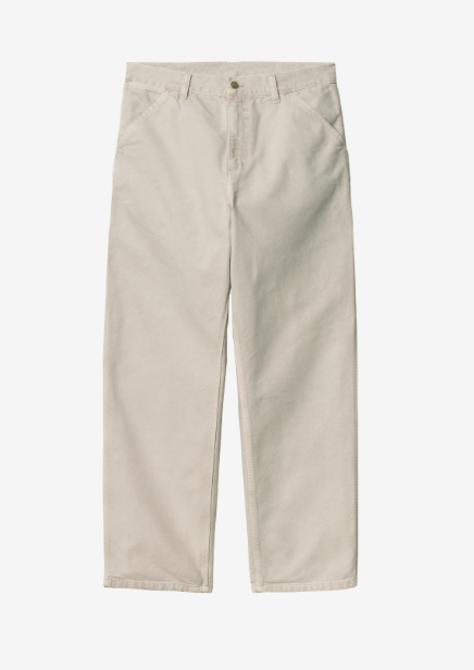 CarharttWip  雙膝褲 暗米色 石頭帆布雙膝長褲   JUN25